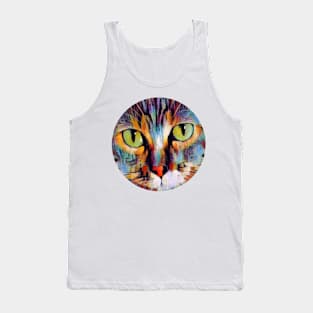 Cheerful floppy cat Tank Top